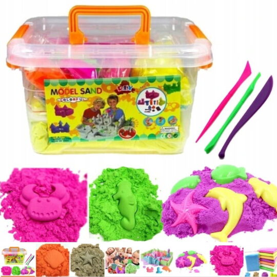 Kinetični pesek za otroke