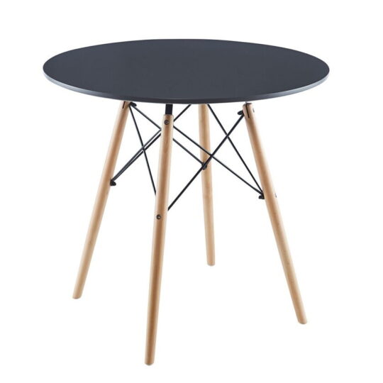 Nordijska siva miza - 80 cm