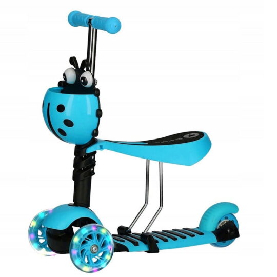 Otroški skuter - Ricco Trike moder