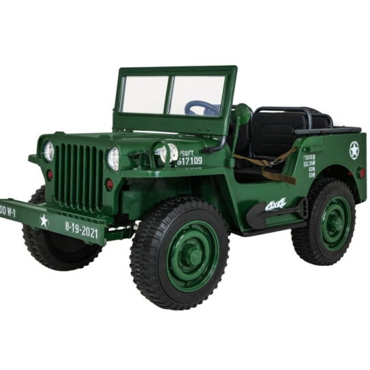 Kamuflaža vojaške zvezde - avtomobil na baterije