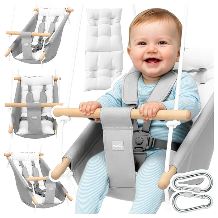 Dječja Ljuljačka 3u1 Wooden Swing