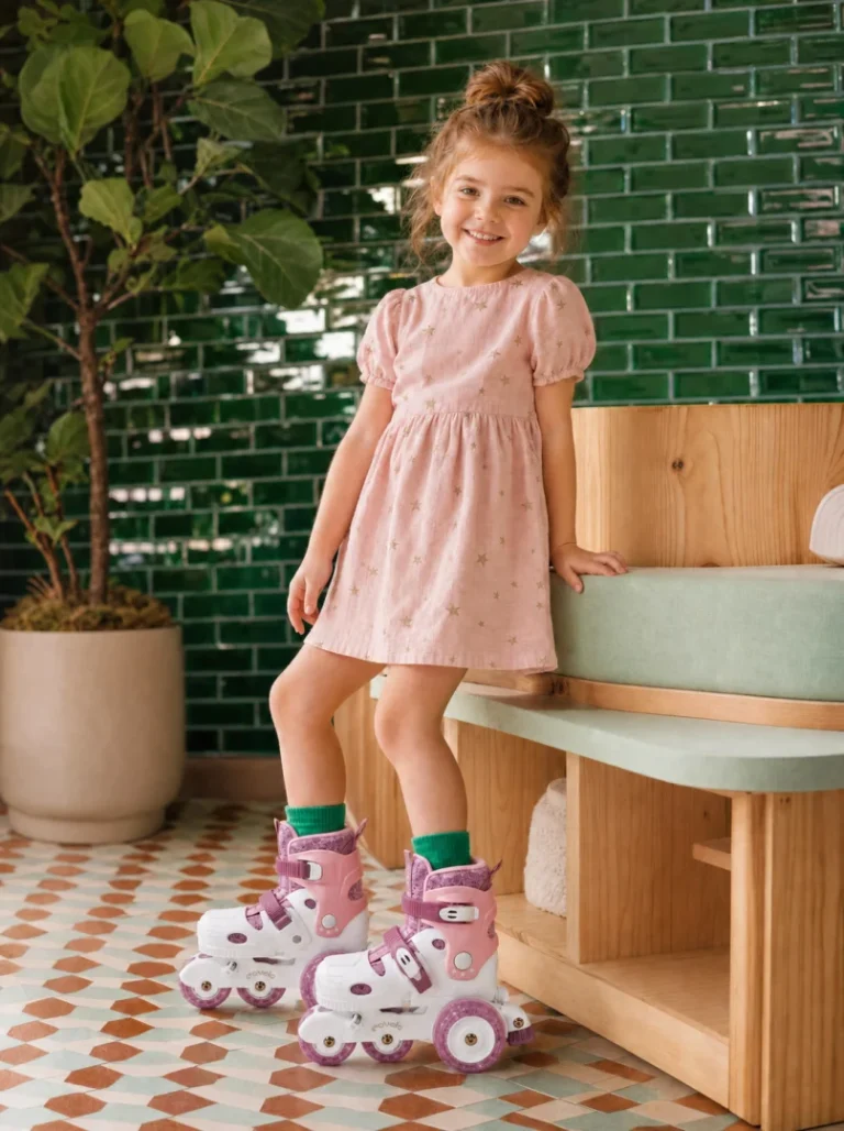 Dječje Role Za Učenje S Led Kotačima – Movelo Ballerina Pink 3