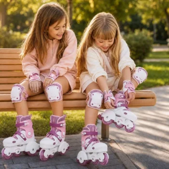 Dječje Role Za Učenje S Led Kotačima – Movelo Ballerina Pink 4