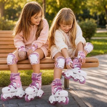 Dječje Role Za Učenje S Led Kotačima – Movelo Ballerina Pink 4