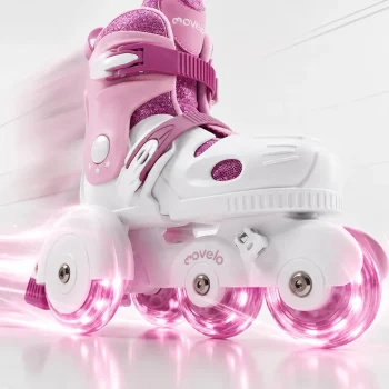 Dječje Role Za Učenje S Led Kotačima – Movelo Ballerina Pink 6