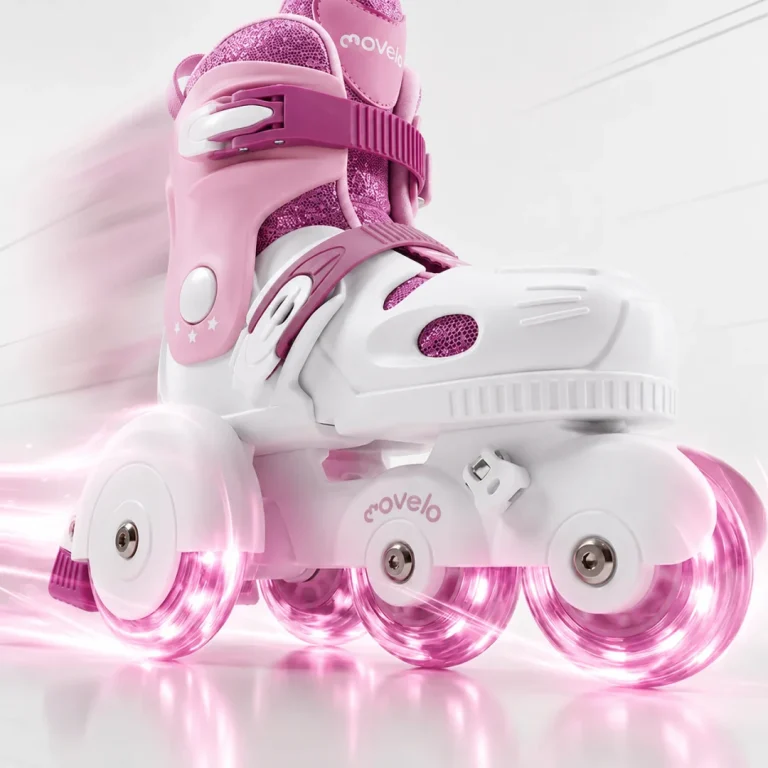 Dječje Role Za Učenje S Led Kotačima – Movelo Ballerina Pink 6
