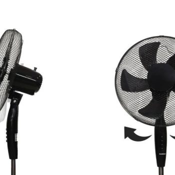 Podni Ventilator Powermat Black 3