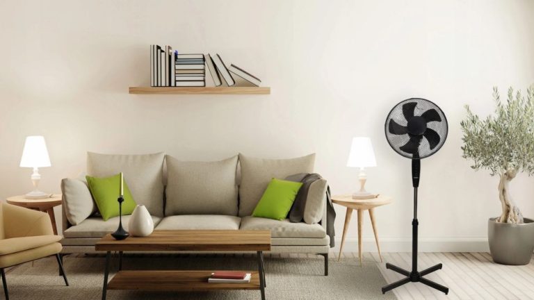 Podni Ventilator Powermat Black 6