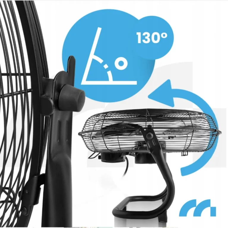 Ventilator Maltec Industrial Black 4