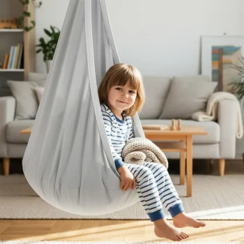 Viseća Fotelja Za Djecu Kokon Grey 6