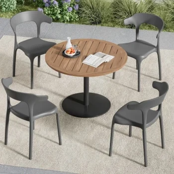 Vrtna Stolica Dalma Dark Grey 3