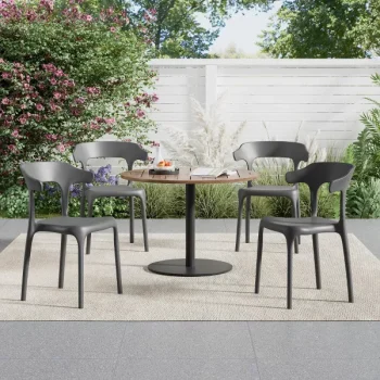 Vrtna Stolica Dalma Dark Grey 5