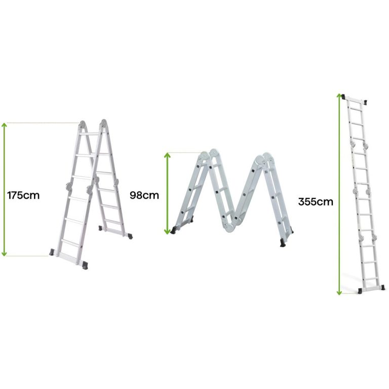 Aluminijske Ljestve S Platformom 4x3 11