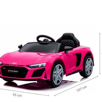 Audi R8 Facelift Baby Pink Auto Na Akumulator 7