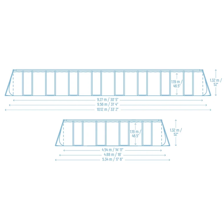 Bazen S Okvirom 956 X 488 X 132 Cm 11 U 1 Bestway 561kj 4