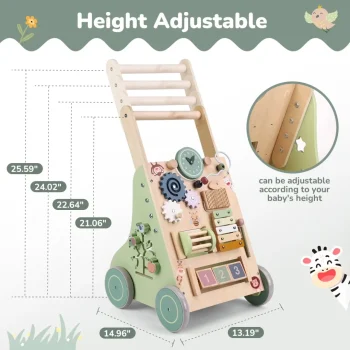 Dječja Drvena Hodalica Montessori Jungle 3