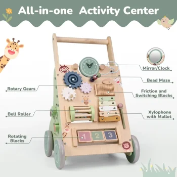 Dječja Drvena Hodalica Montessori Jungle 4