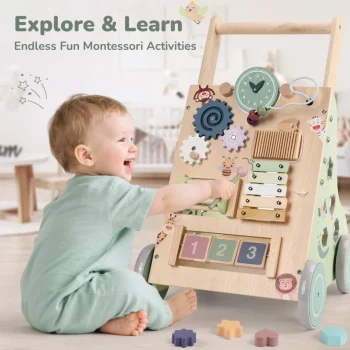 Dječja Drvena Hodalica Montessori Jungle 5