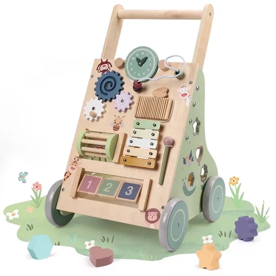 Dječja Drvena Hodalica Montessori Jungle