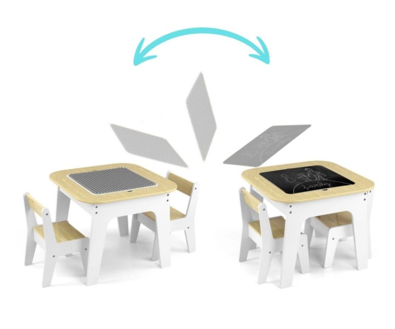 Dječji Set Stol I Stolica Olaf Wood 4