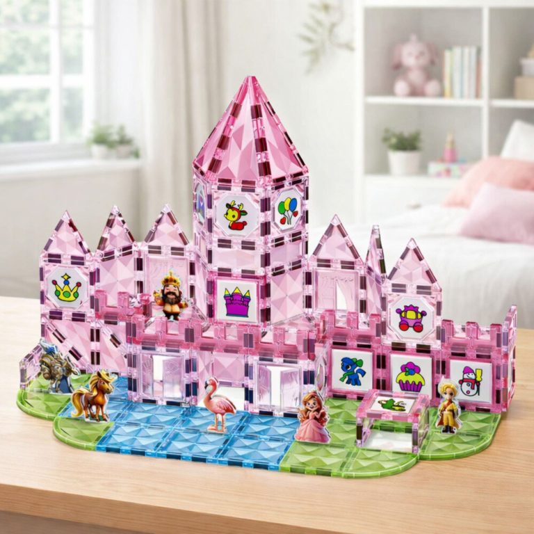 Magnetne Kocke 142 Komada Princess Worldy 2