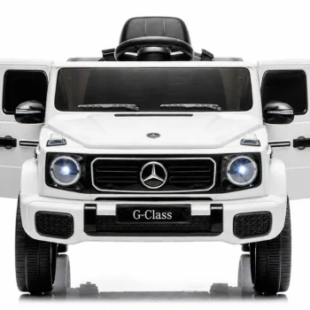 Mercedes G580 Bijeli Licencirani Auto Na Akumulator 1