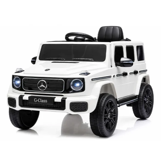 Mercedes G580 Bijeli Licencirani Auto Na Akumulator