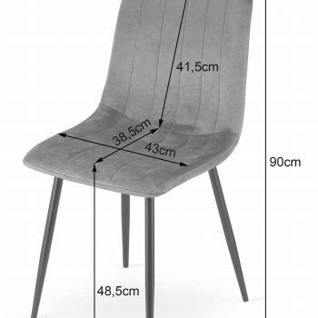 Stolica Outlet Grey Lava 4