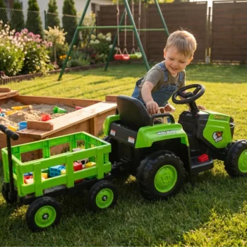 Traktor Na Akumulator Zeleni Rolly 7