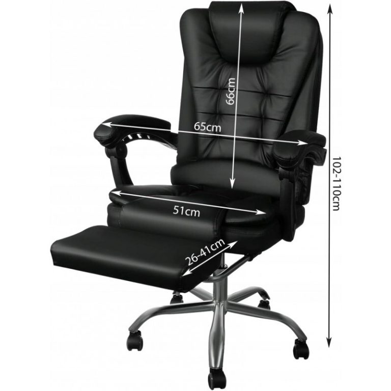 Uredska Fotelja Boss Elegance Leather 4