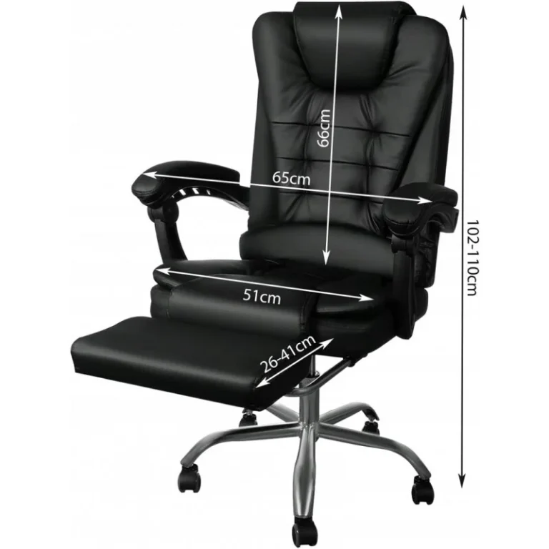 Uredska Fotelja Boss Elegance Leather 4