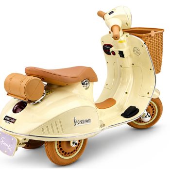 Vespa Italiana Creme Motor Na Akumulator 4