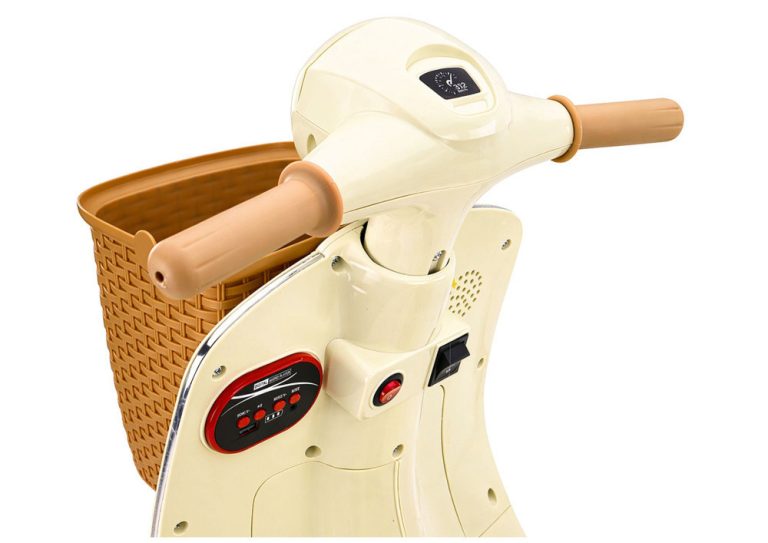 Vespa Italiana Creme Motor Na Akumulator 7