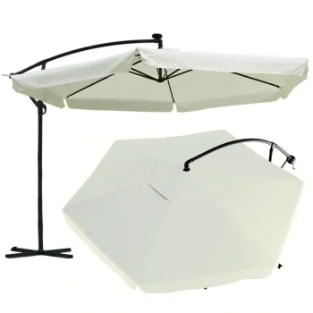 Vrtni Suncobran S Rasvjetom 350cm Plonos 2