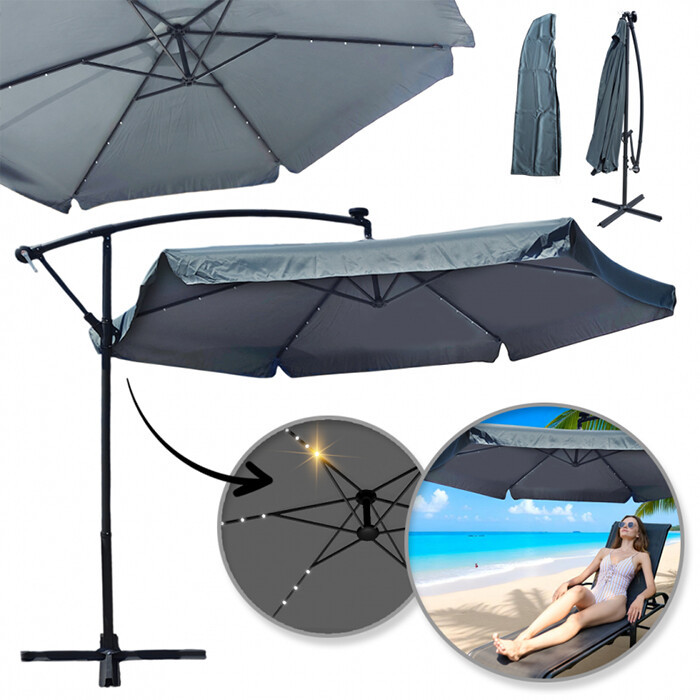 Vrtni Suncobran S Rasvjetom 350cm Sunny Nights