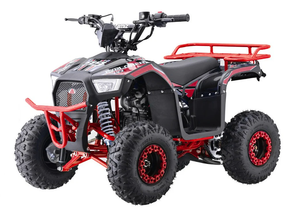 110cc Explorer Crveni Benzinski Quad 1
