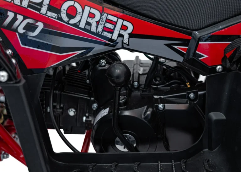 110cc Explorer Crveni Benzinski Quad 11