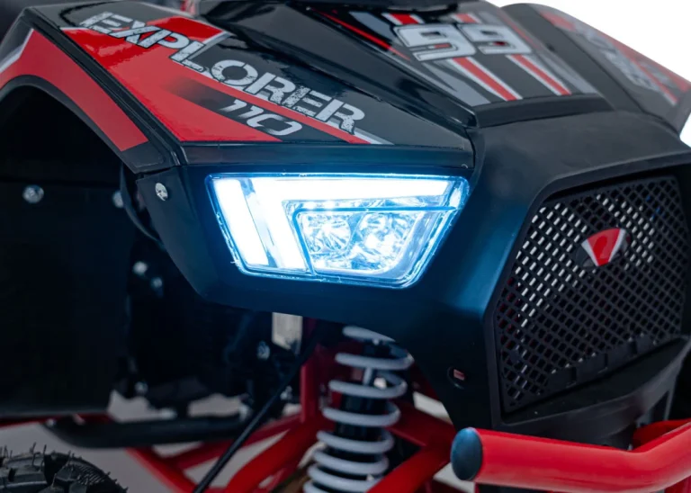 110cc Explorer Crveni Benzinski Quad 24