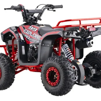 110cc Explorer Crveni Benzinski Quad 3