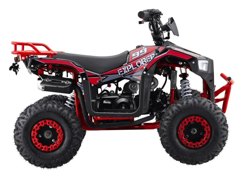 110cc Explorer Crveni Benzinski Quad 4
