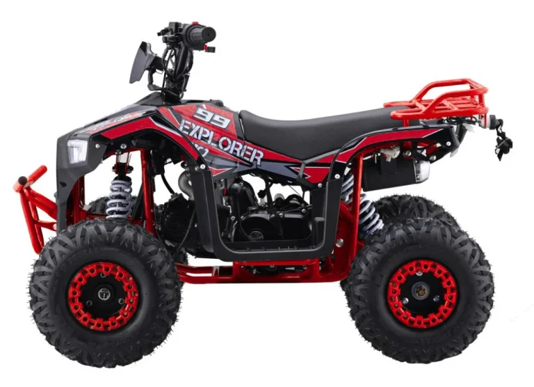 110cc Explorer Crveni Benzinski Quad 5