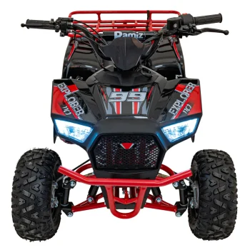 110cc Explorer Crveni Benzinski Quad 6