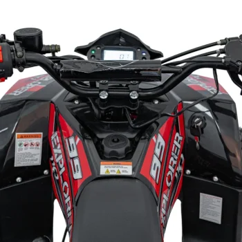110cc Explorer Crveni Benzinski Quad 9