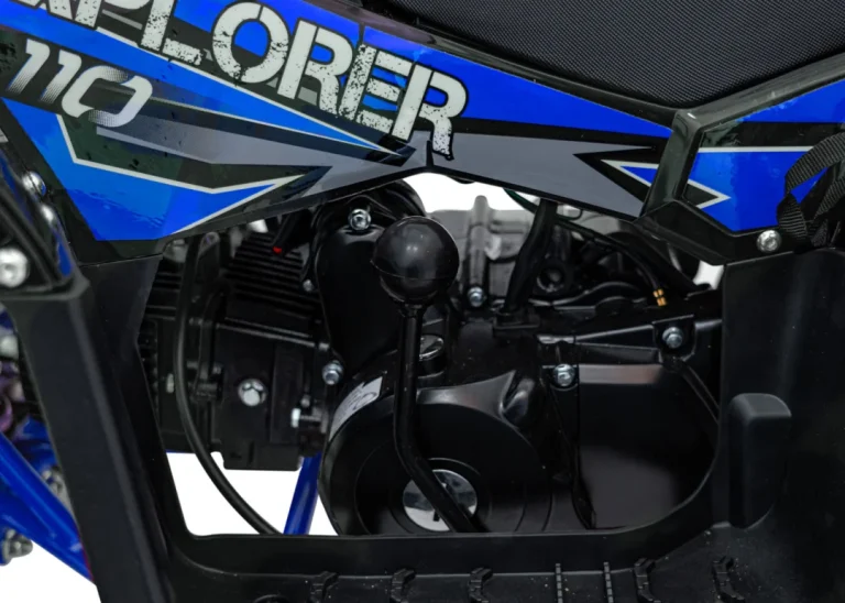 110cc Explorer Plavi Benzinski Quad 17
