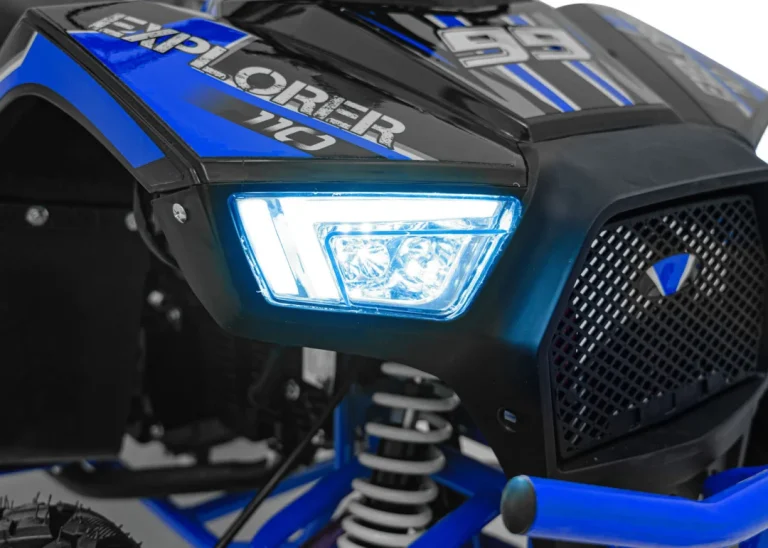 110cc Explorer Plavi Benzinski Quad 20