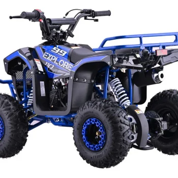 110cc Explorer Plavi Benzinski Quad 3