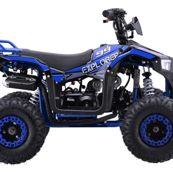 110cc Explorer Plavi Benzinski Quad 4