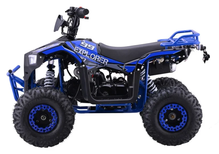 110cc Explorer Plavi Benzinski Quad 5