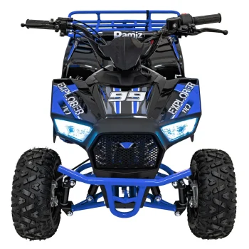 110cc Explorer Plavi Benzinski Quad 6