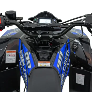 110cc Explorer Plavi Benzinski Quad 8